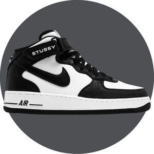 Stussy X Nike Air Force 1 '07 Mid LIMITED EDITION